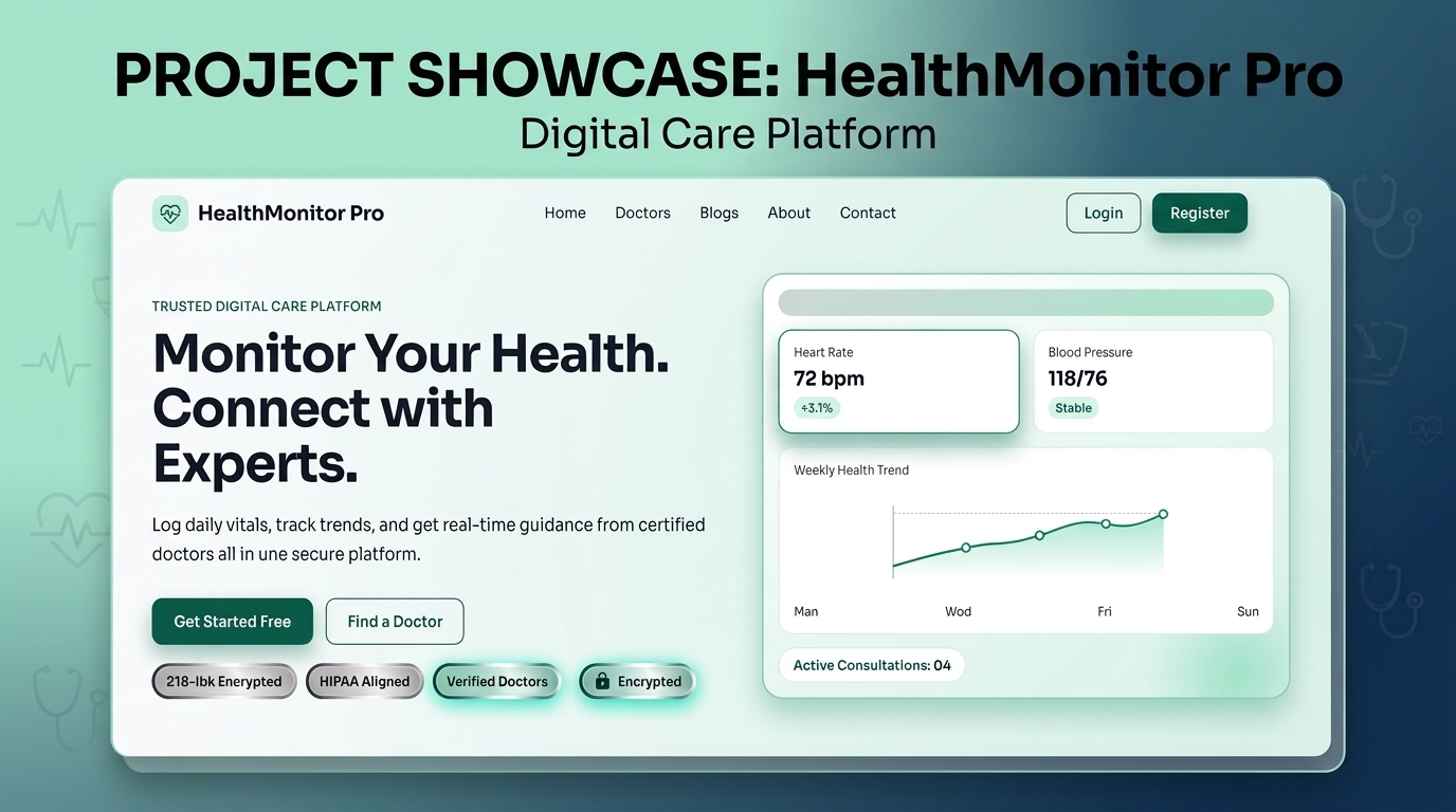 AI-Powered Health Monitoring System project preview